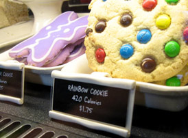 rainbow cookie at starbucks