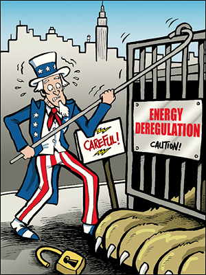 Deregulation is Let Out of the Cage