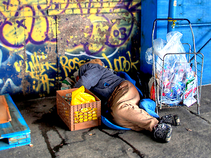 homeless