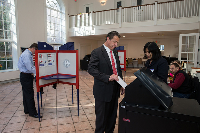 Cuomo voting 2015
