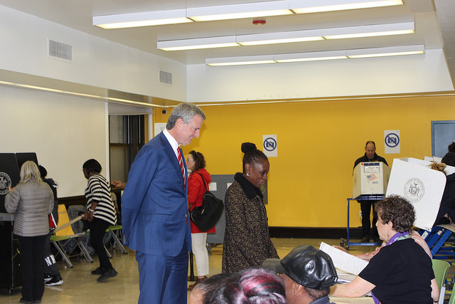 de Blasio McCray voting