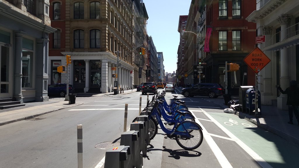 citi bike photo empty