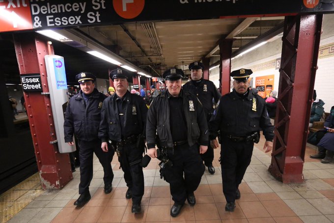 cops subways nypdnews