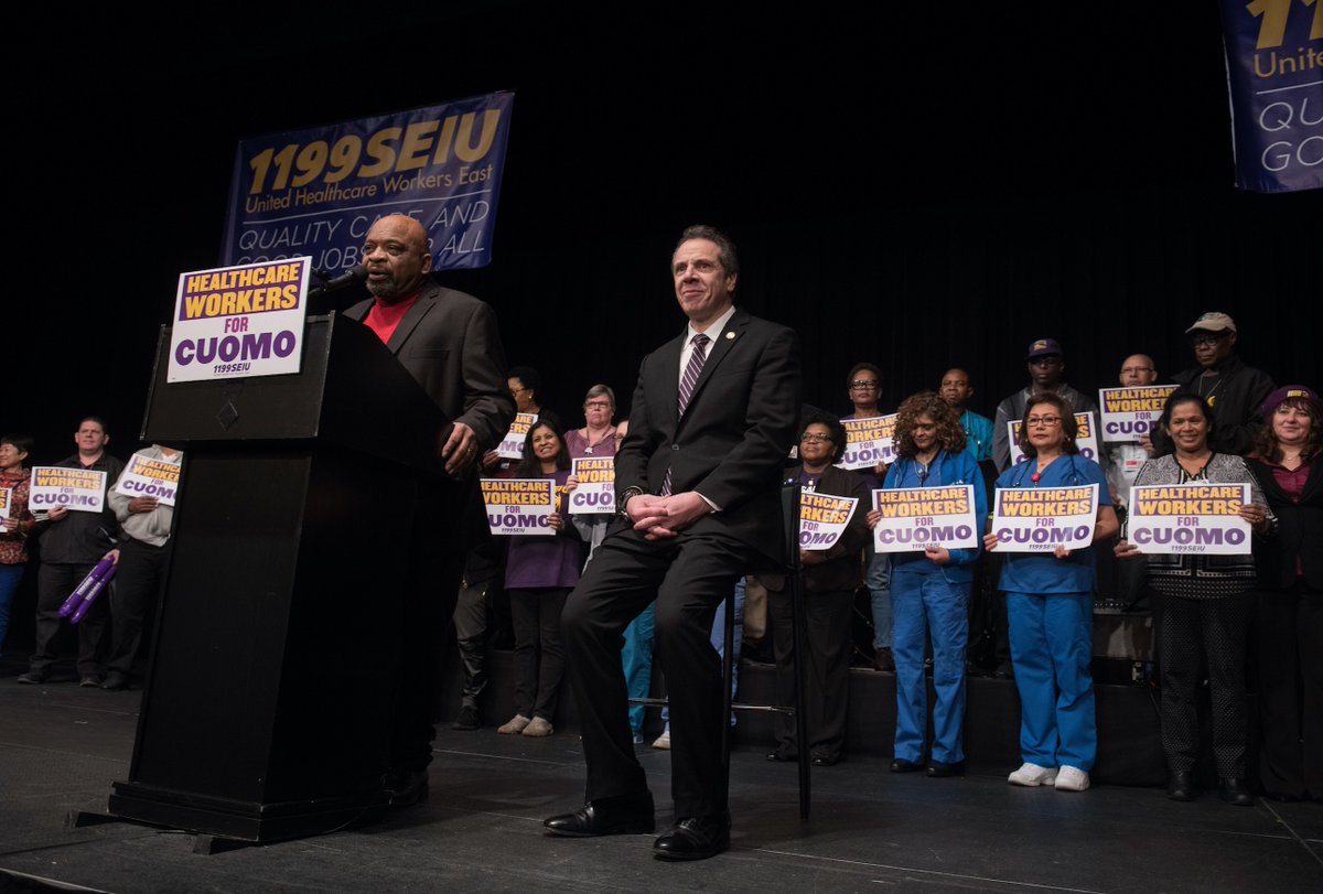 cuomo 1199 endorsement 