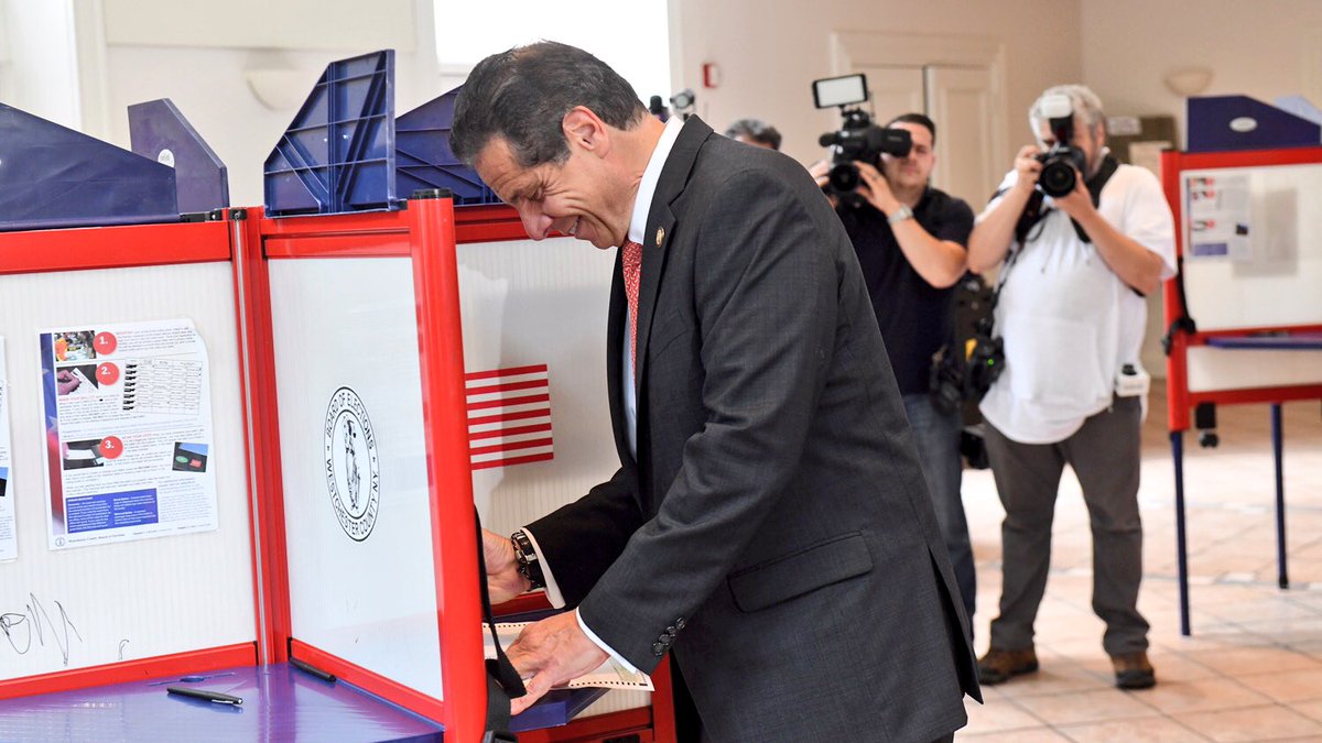 cuomo voting 2018 primary