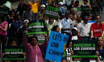 tenants rights march