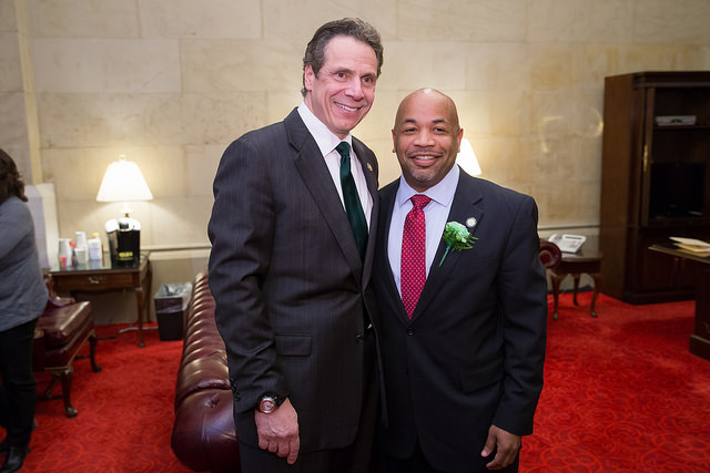 cuomo heastie standing photo