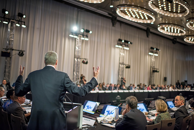de blasio conference speech