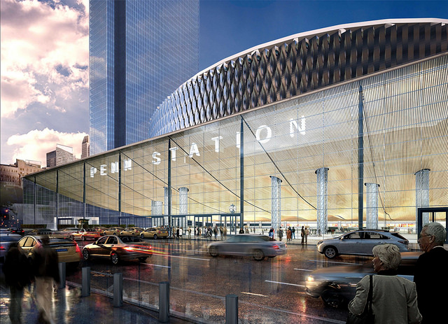 Penn Station rendering via gov