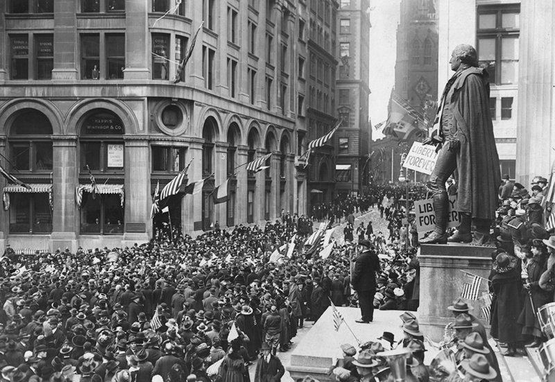 Armistice Day Wall Street