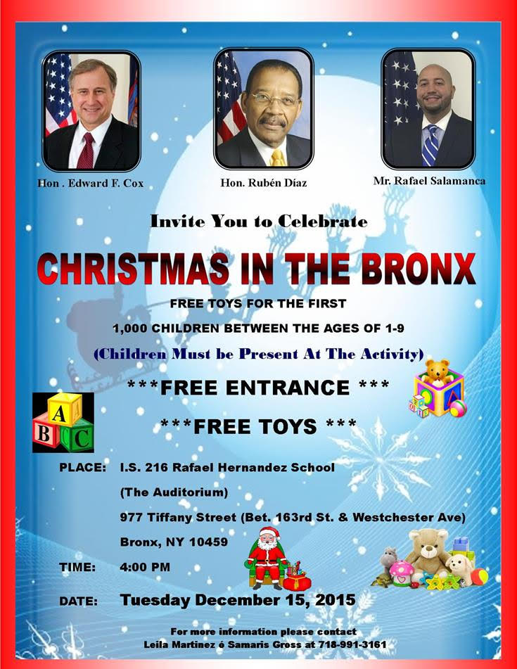 BX Christmas Cox Diaz Sr Salamanca Flyer