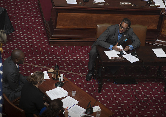 CM Robert Cornegy council hearing