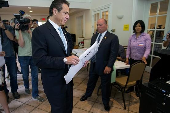 cuomo voting primary