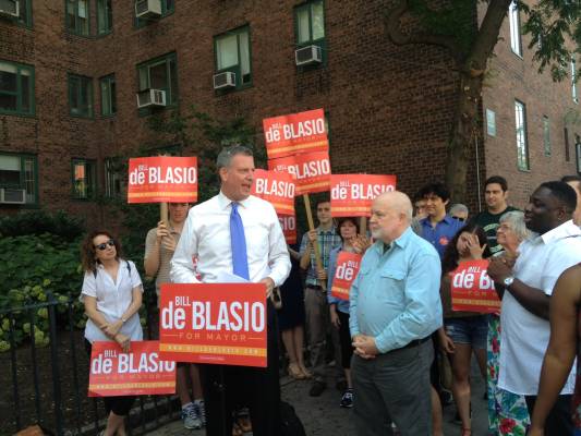 de blasio tenants