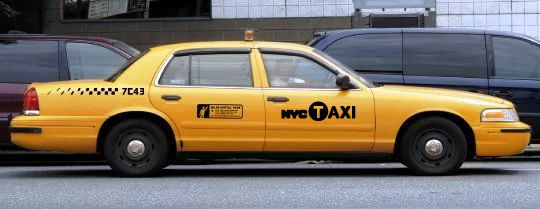 Old Nyc Taxi Logo 119