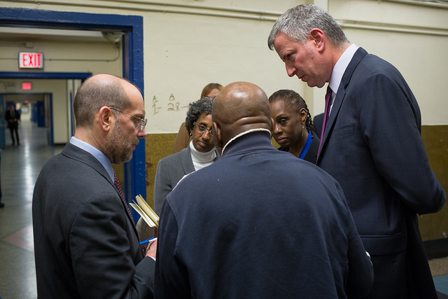 de blasio mccray banks shelter