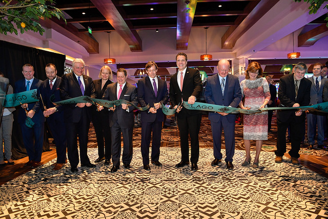 Cuomo casino ribbon cutting