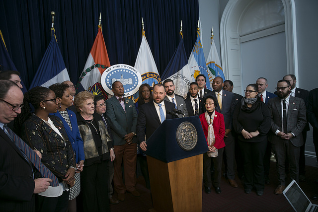 Speaker Corey Johnson press conference 