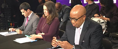 brigid at debate nyc votesstream