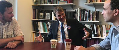 Public advocate Candidate David Eisenbach