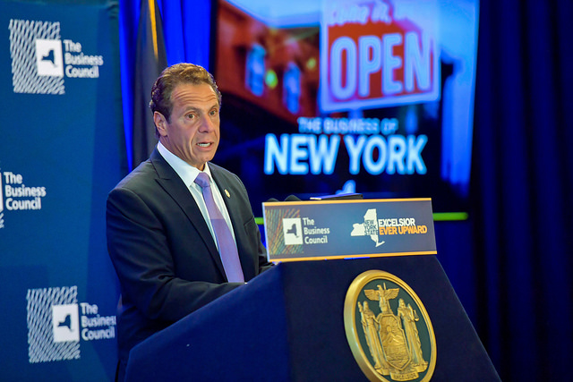 Cuomo announcement open for business