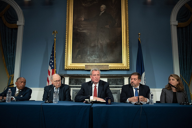 Mayor Bill de Blasio Presser