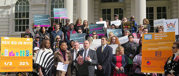 sex ed presser ppnyc