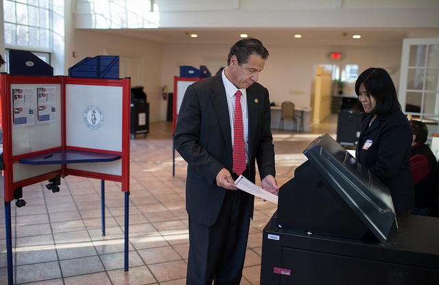 Cuomo voting 2015