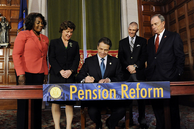 cuomo pension reform