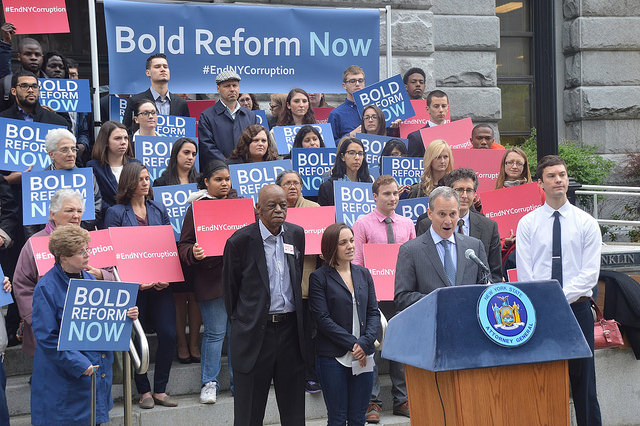 schneiderman rally