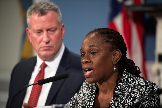 McCray de Blasio