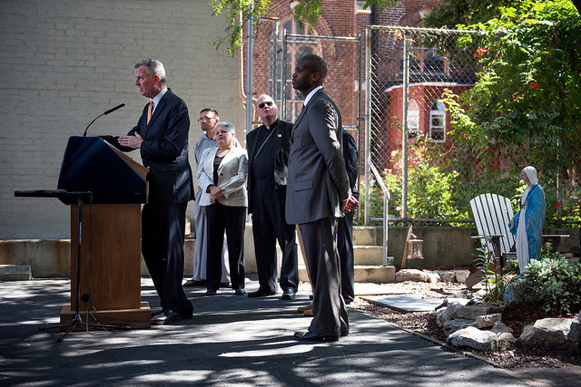 de blasio taylor homelessness