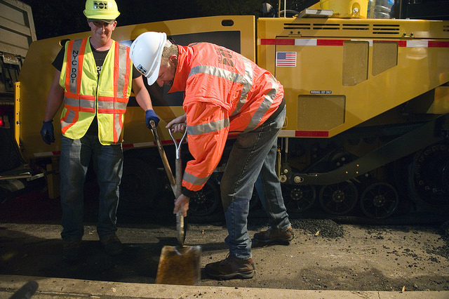 de Blasio Staten Island repaving