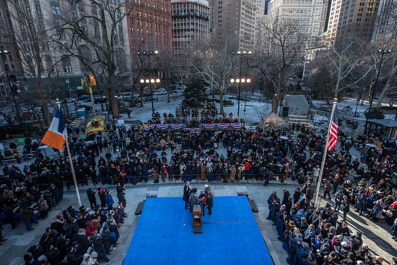 City Hall inauguration mayor