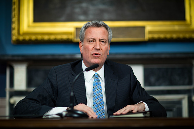 Mayor de Blasio 