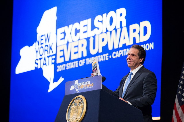 Cuomo State of the State Excelsior booklet