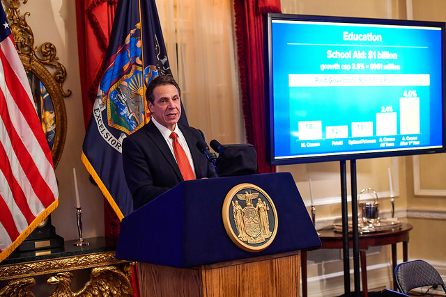 Cuomo budget presentation