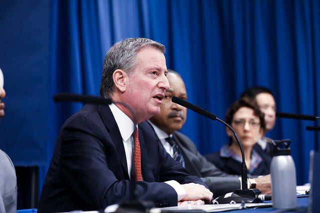 Mayor de Blasio