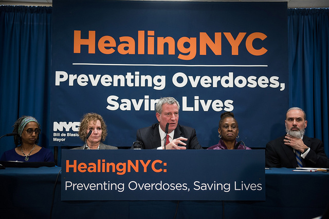 de Blasio opioid 