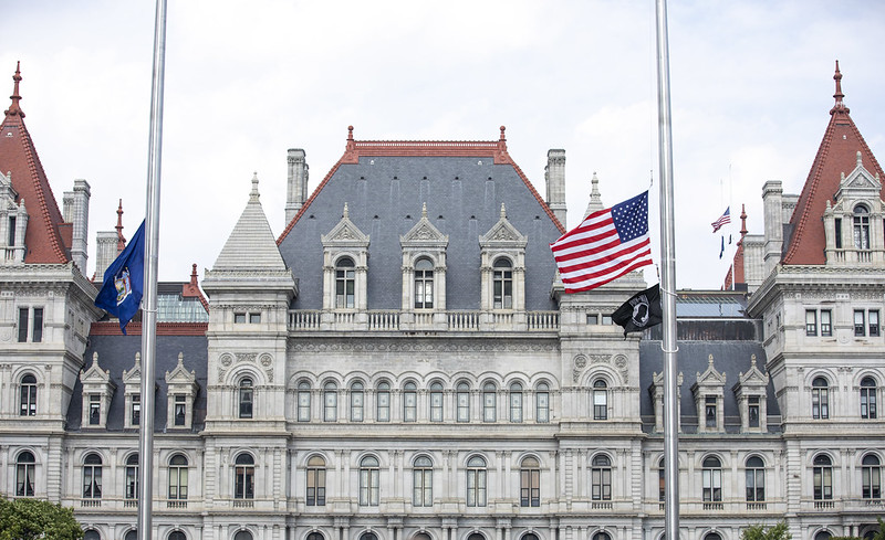 New York State government capitol building Albany legislators