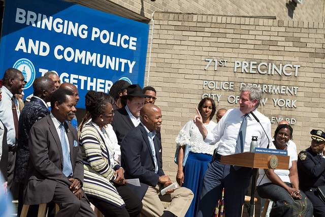 de Blasio NYPD