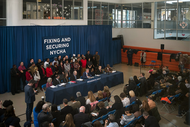 de Blasio NYCHA RAD