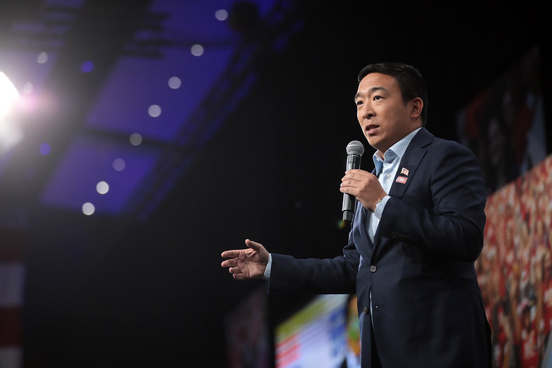 Andrew Yang prez trail Iowa