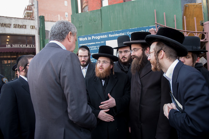 Orthodox Jews Williamsburg Mayor