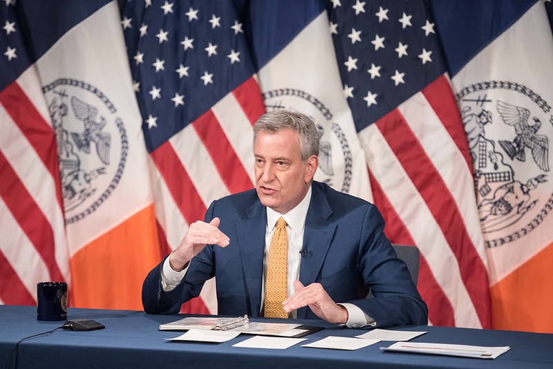 de Blasio coronavirus briefing