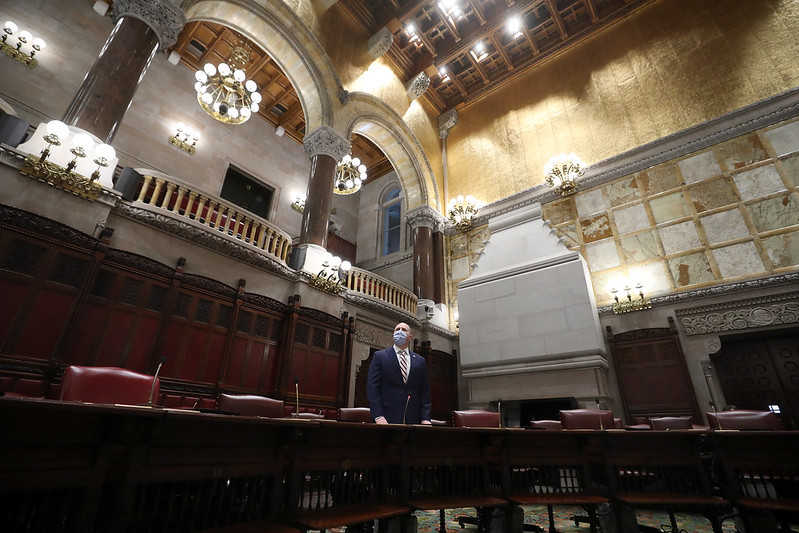 State Senate empty