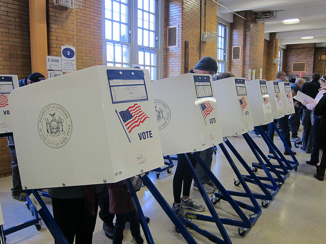 voting booths elections campaign finance