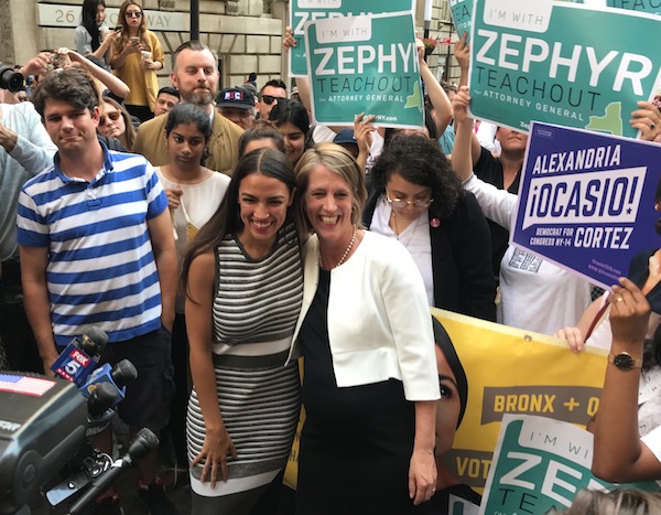 Ocasio-Cortez Teachout