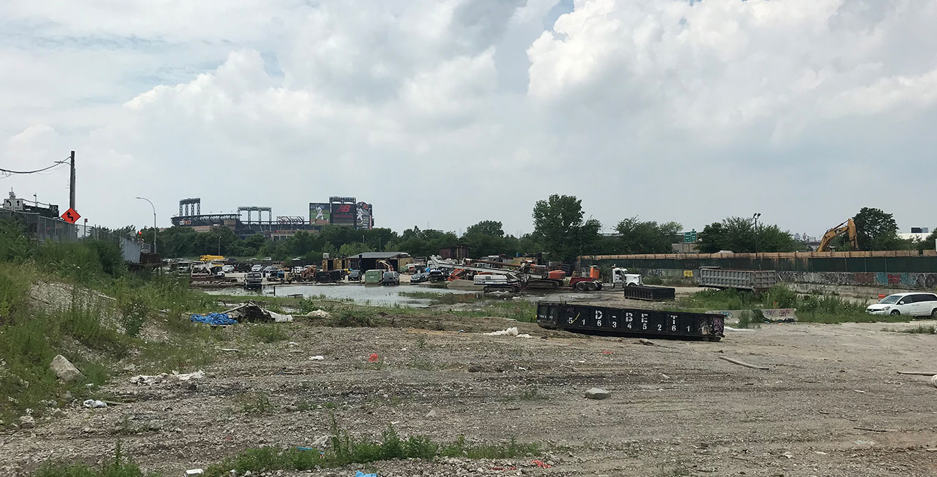 flushing creek site citi field view sfwd