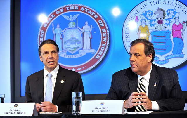 Cuomo Christie NY NJ